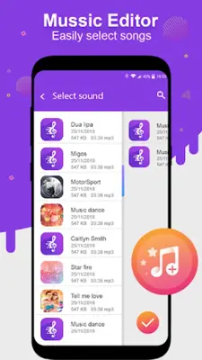 Music Editor android App screenshot 4